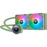 Thermaltake Enfriador líquido AIO TH280 V2 ARGB Sync Matcha Green, Refrigeración por agua verde oliva