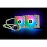 Thermaltake Enfriador líquido AIO TH280 V2 ARGB Sync Matcha Green, Refrigeración por agua verde oliva