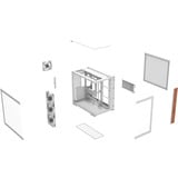 Thermaltake View 380 WS ARGB, Cajas de torre blanco/Madera