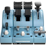 Thrustmaster TCA Quadrant Add-On Airbus Edition Azul Simulador de Vuelo Analógico/Digital PC, La válvula reguladora Azul-gris/Negro, Simulador de Vuelo, PC, Analógico/Digital, Alámbrico, Azul, Windows 10, Windows 8