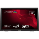 ViewSonic TD2223-2 pantalla para PC 55,9 cm (22") 1920 x 1080 Pixeles Full HD LCD Pantalla táctil Negro, Monitor LED negro (mate), 55,9 cm (22"), 1920 x 1080 Pixeles, Full HD, LCD, 6,5 ms, Negro