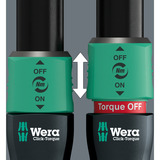 Wera Click-Torque Lock C 3 R/L, 05075695001, Llave de torsión negro/Verde