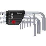 Wiha Juego de llaves de pasador en soporte compacto, Destornillador 