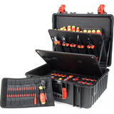 Wiha Maletín de herramientas XL Mechatronic, Kit de herramientas rojo/Amarillo