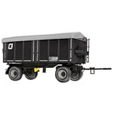 Wiking Remolque basculante de tres lados de dos ejes Kröger HKD 302, Automóvil de construcción negro