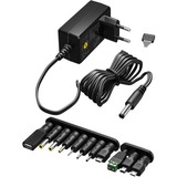 goobay Fuente de alimentación universal, 36 vatios negro