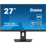 iiyama ProLite XUB2792QSU-B6 pantalla para PC 68,6 cm (27") 2560 x 1440 Pixeles Quad HD LED Negro, Monitor LED negro (mate), 68,6 cm (27"), 2560 x 1440 Pixeles, Quad HD, LED, 0,4 ms, Negro