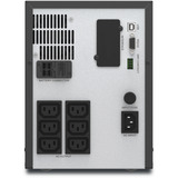 APC Easy UPS SMV sistema de alimentación ininterrumpida (UPS) Línea interactiva 2 kVA 1400 W 6 salidas AC negro, Línea interactiva, 2 kVA, 1400 W, Seno, 157 V, 303 V