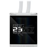 ASUS ROG Strix SLC IV 360 ARGB LCD, Refrigeración por agua blanco, Kit de refrigeración líquida, 12 cm, Blanco