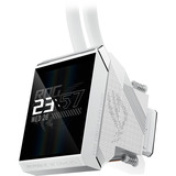 ASUS ROG Strix SLC IV 360 ARGB LCD, Refrigeración por agua blanco, Kit de refrigeración líquida, 12 cm, Blanco