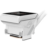 ASUS ROG Strix SLC IV 360 ARGB LCD, Refrigeración por agua blanco, Kit de refrigeración líquida, 12 cm, Blanco