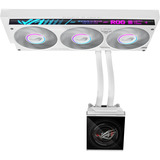 ASUS ROG Strix SLC IV 360 ARGB LCD, Refrigeración por agua blanco, Kit de refrigeración líquida, 12 cm, Blanco