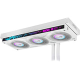 ASUS ROG Strix SLC IV 360 ARGB LCD, Refrigeración por agua blanco, Kit de refrigeración líquida, 12 cm, Blanco
