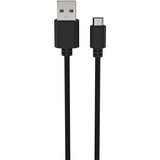 Ansmann Cable USB 2.0, conector USB-A > conector Micro-USB negro