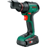Bosch Taladro atornillador inalámbrico AdvancedDrill 18V-80 QuickSnap + accesorios, Taladro/destornillador verde/Negro