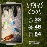 Coleman Snap'N Go 35QT, Nevera azul