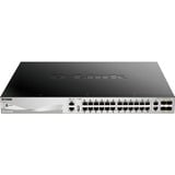 D-Link DGS-3130-30TS/E switch Gestionado L3 Gigabit Ethernet (10/100/1000) Gris, Interruptor/Conmutador Gestionado, L3, Gigabit Ethernet (10/100/1000)