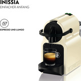 DeLonghi EN80CW Semi-automática Macchina per caffè a capsule 0,8 L, Cafetera de cápsulas crema, Macchina per caffè a capsule, 0,8 L, Cápsula de café, 1260 W, Crema de color
