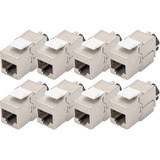 Digitus DN-93617-8, Módulo Keystone plateado