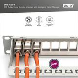 Digitus DN-93617-8, Módulo Keystone plateado