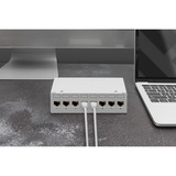 Digitus DN-93617-8, Módulo Keystone plateado