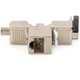 Digitus DN-93617-8, Módulo Keystone plateado