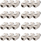 Módulo Keystone CAT 6A, apantallado, con organizador de cables inteligente, juego (24 unidades)