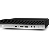 HP Elitedesk 800 G5 DM reacondicionado, Mini-PC  negro/Plateado