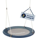 HUDORA Columpio nido Lounge 90 azul/Beige