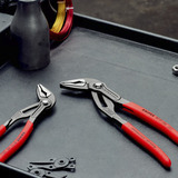 KNIPEX 87 51 250 , Alicates para bomba de agua / tubos negro/Rojo