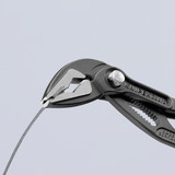 KNIPEX Cobra ES 87 51 180, 180mm, Alicates para bomba de agua / tubos negro/Rojo