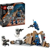 LEGO 75373 Star Wars, Pack de Combate: Emboscada en Mandalore™, Juegos de construcción 