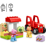 LEGO DUPLO Peppa Wutz Tractor y Puesto de Mercado, Juegos de construcción Minorista