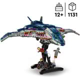 LEGO Quinjet de Vengadores: La Era de Ultrón, Juegos de construcción Juego de construcción, 12 año(s), Plástico, 1131 pieza(s), 1,64 kg