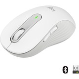 Logitech Signature M650 ratón mano derecha RF Wireless + Bluetooth Óptico 2000 DPI blanco, mano derecha, Óptico, RF Wireless + Bluetooth, 2000 DPI, Blanco