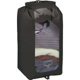Osprey Ultralight Drysack 35 con ventana, Bolsa de embalaje negro