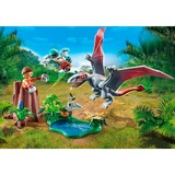 PLAYMOBIL Dinos Estación de observación para Dimorphodon, Juegos de construcción 