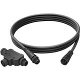 Philips Extensión de cable para exteriores de 2,5 m, Cable alargador negro, Philips Extensión de cable para exteriores de 2,5 m, Cable alargador, Negro, Plástico, Philips, Patio trasero, IP67