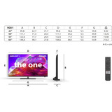 Philips The One, TV QLED gris