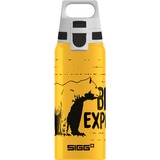 SIGG WMB ONE Brave Bear 0,6L, Botella de agua amarillo