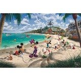 Schmidt Spiele Thomas Kinkade Studios: Disney - Mickey & Minnie en Florida, Puzzle 