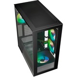 Sharkoon Rebel C60 RGB, Cajas de torre negro