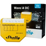Shelly Qubino Wave i4 DC, Interruptor amarillo