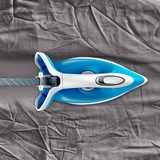 Tefal Express Airglide SV8002 1,8 L Suela de Durilium Airglide Azul, Blanco, Estación de planchado a vapor azul/blanco, 380 g/min, Suela de Durilium Airglide, 5,9 bar, 1,8 L, 120 g/min, Azul, Blanco