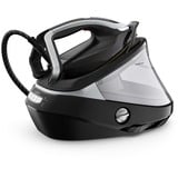 Tefal Pro Express Vision GV9821 3000 W 1,2 L Durilium AirGlide Autoclean soleplate Negro, Plata, Estación de planchado a vapor negro/Plateado, 3000 W, 800 g/min, Durilium AirGlide Autoclean soleplate, 9 bar, 1,2 L, 180 g/min