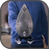 Tefal Pro Express Vision GV9821 3000 W 1,2 L Durilium AirGlide Autoclean soleplate Negro, Plata, Estación de planchado a vapor negro/Plateado, 3000 W, 800 g/min, Durilium AirGlide Autoclean soleplate, 9 bar, 1,2 L, 180 g/min