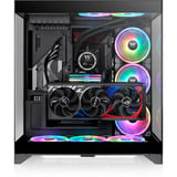 Thermaltake CTE E550 TG, Cajas de torre negro
