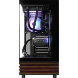 Thermaltake FTW V270WS 9060XT, Gaming-PC negro/Madera
