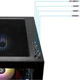 Thermaltake PC-000092-DE, Gaming-PC negro/Transparente