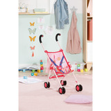 ZAPF Creation BABY born® Cochecito con bolsa, Cochecitos de muñecos rosa neón